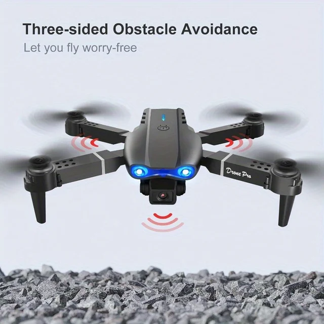1080P HD Dual Camera E99Pro Drone & Altitude Hold, Beginner Friendly - Long Battery Life, USB Charging, Perfect Gift for Outdoor 2