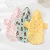 Dog Raincoat Summer Fashion Short Sleeve Dog Waterproof Clothes Puppy Coat Dog Raincoat Outdoor Coat Bichon Schnauzer Welsh 6