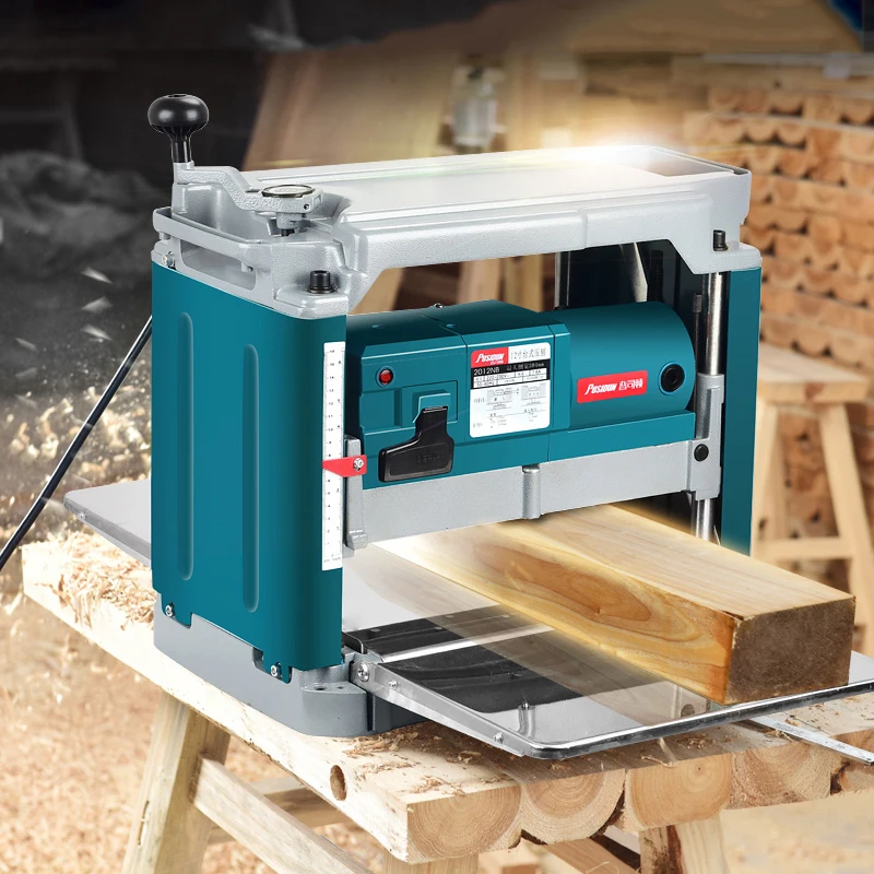 

Electric Woodworking Multi-function Planer Power Tool Household Single-sided High-power Desktop Machinery Wood Planer 220V 1850W