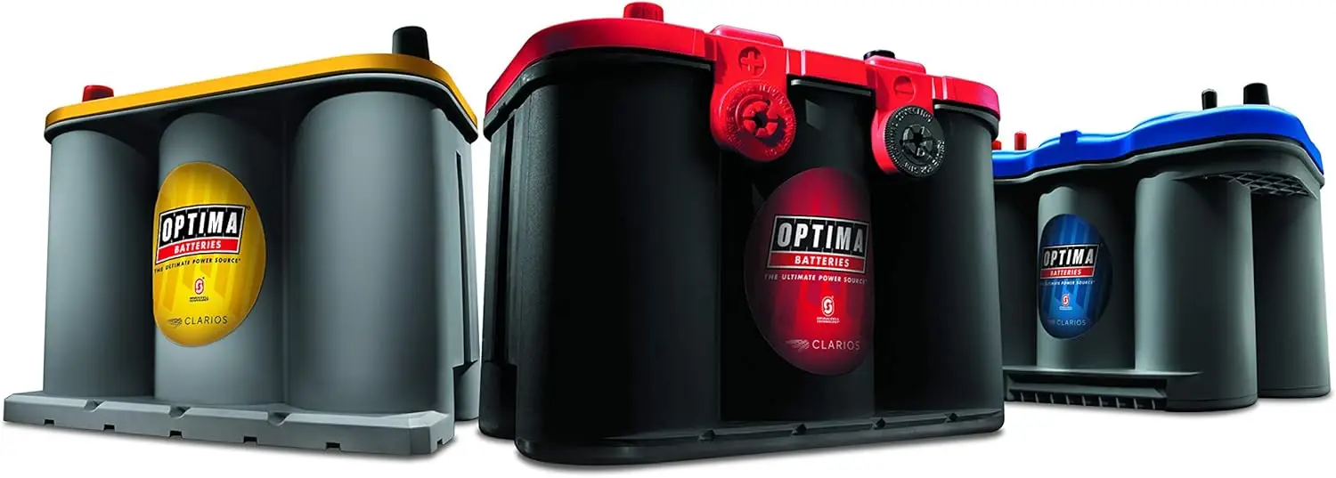 Batteries High Performance D34/78 YellowTop Dual Purpose Sealed AGM Car, Truck and SUV Battery, 750 CCA, Dual Terminal 3