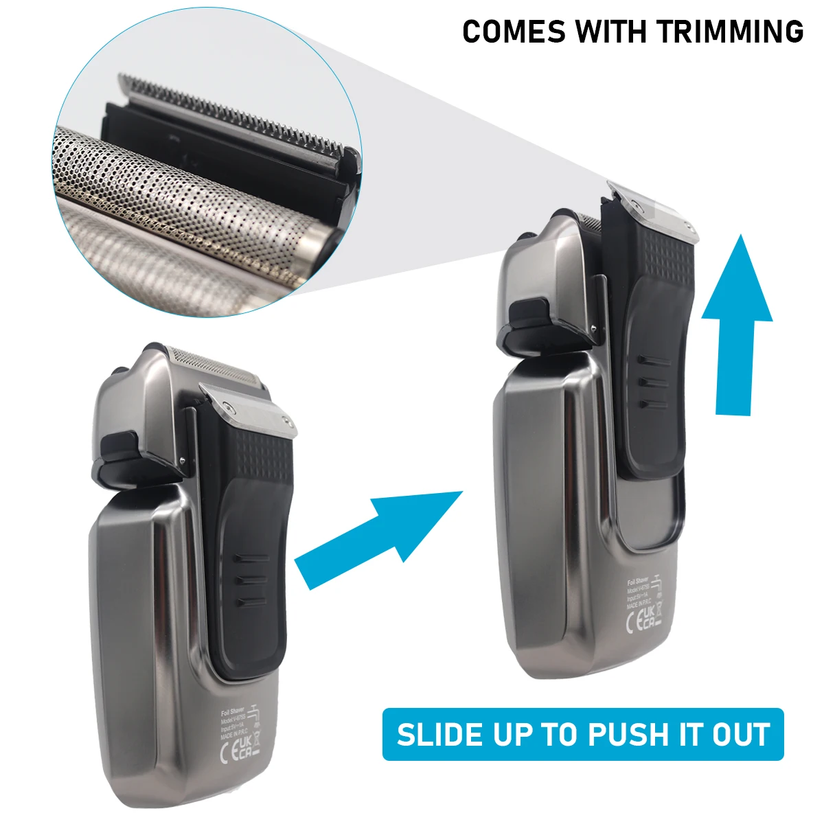 VGR V-675 S3 المهنية مقص الشعر عدة للرجال 8000 دور...