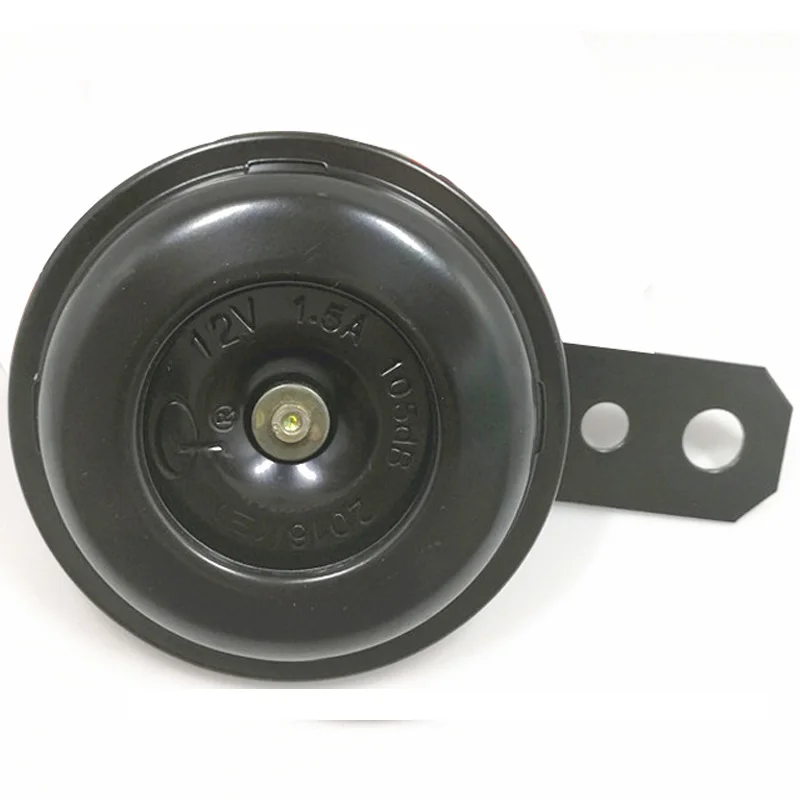 Universal Motorcycle Horn Kit Air Signal 12v 1.5A 105db Waterproof Round Loud Horn Speakers For Scooter Moped Dirt Bike ATV