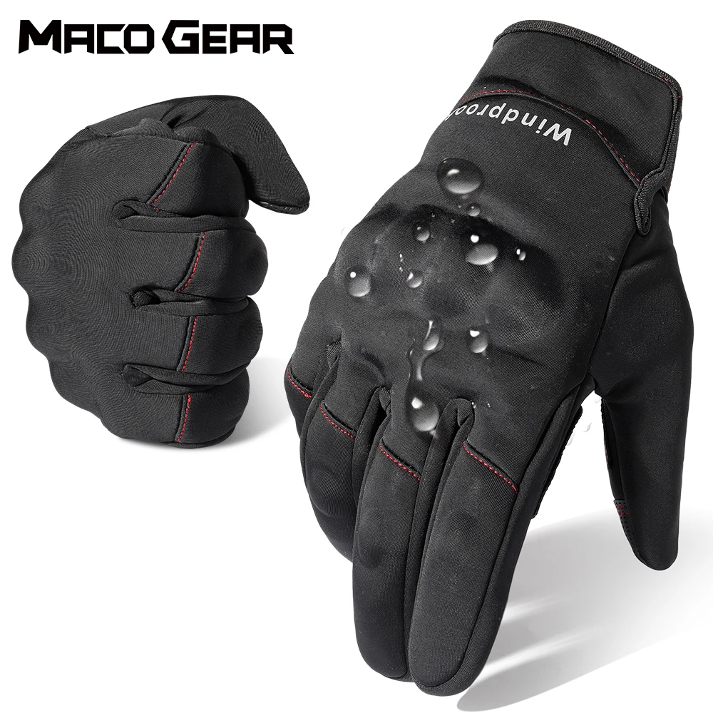 

Winter Fleece Cycling Glove Tactical Waterproof Gloves Sports Skiing Climbing Hiking Full Finger Touch Screen Mitten Men Women