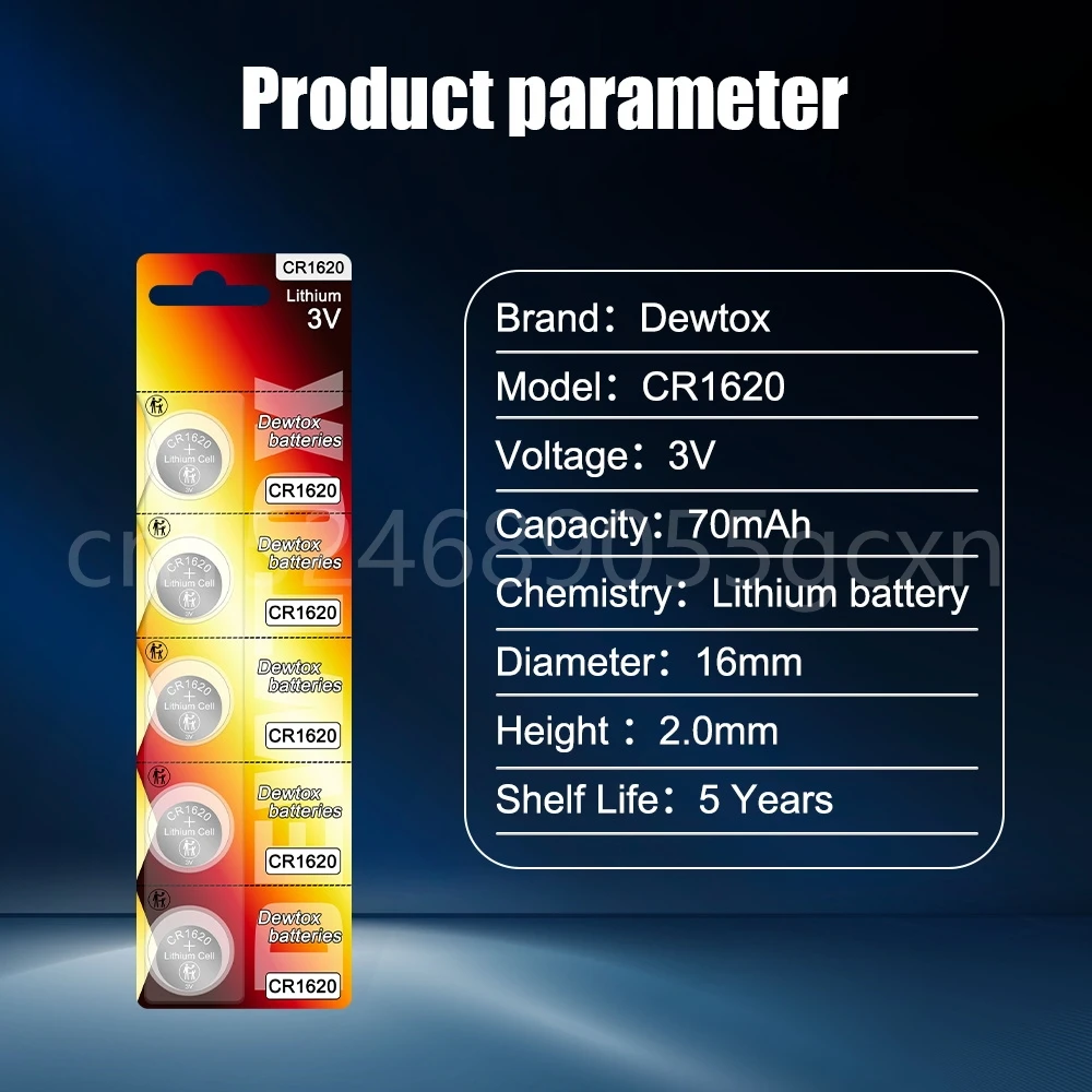 Simply Brands — Car Key Battery - 3V Lithium (CR1620, ECR1620