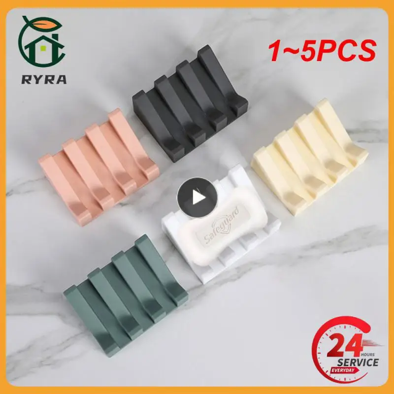 

1-5 шт., силиконовый поддон для мыла