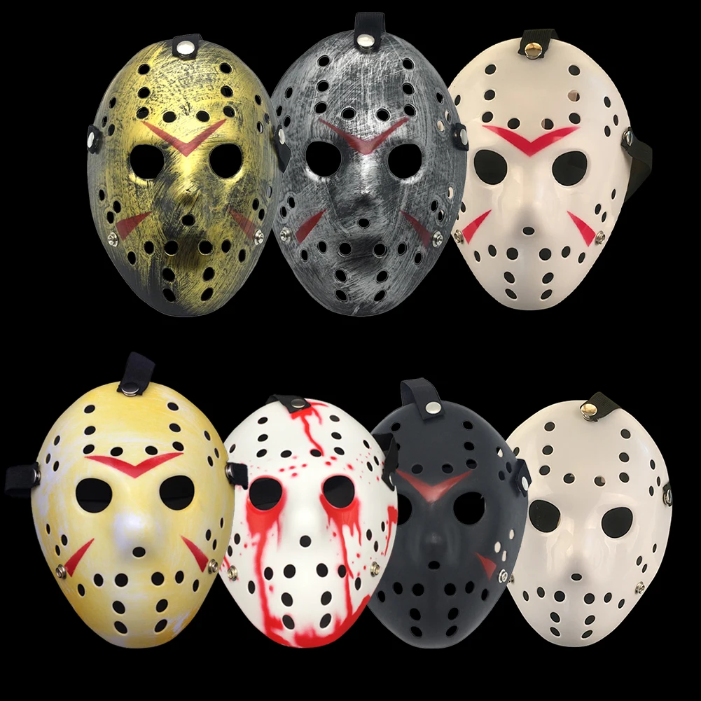 Hockey Mask Jason Remake Scratch Effect. Collectible Horror 