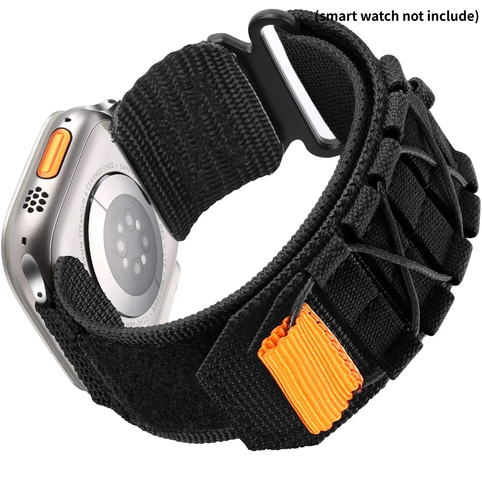 Tactical Sport Nylon Trail Strap for Apple Watch - Durable and Stylish Bracelet for Active Lifestyles