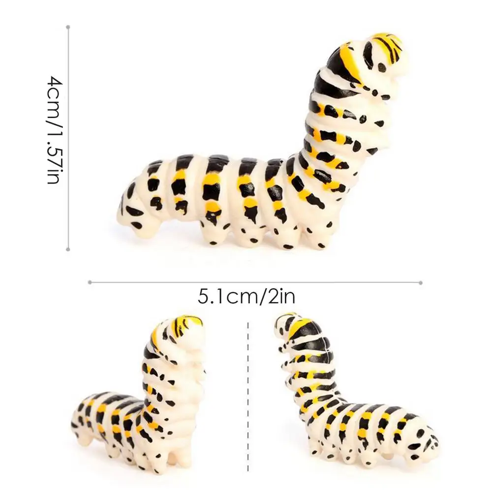 Insect Animal Caterpillar Scorpion Frog Model Action Figures Fun Pressure Reduction Anti Stress Toy Kid Gift