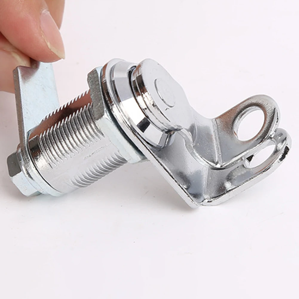 Description Picture 3 of item20MM 25MM Turn Tongue Lock Padlockable Storage Cabinet Lock Furniture Cam Lock Outdoor Waterproof Door Hardware Home Improvement