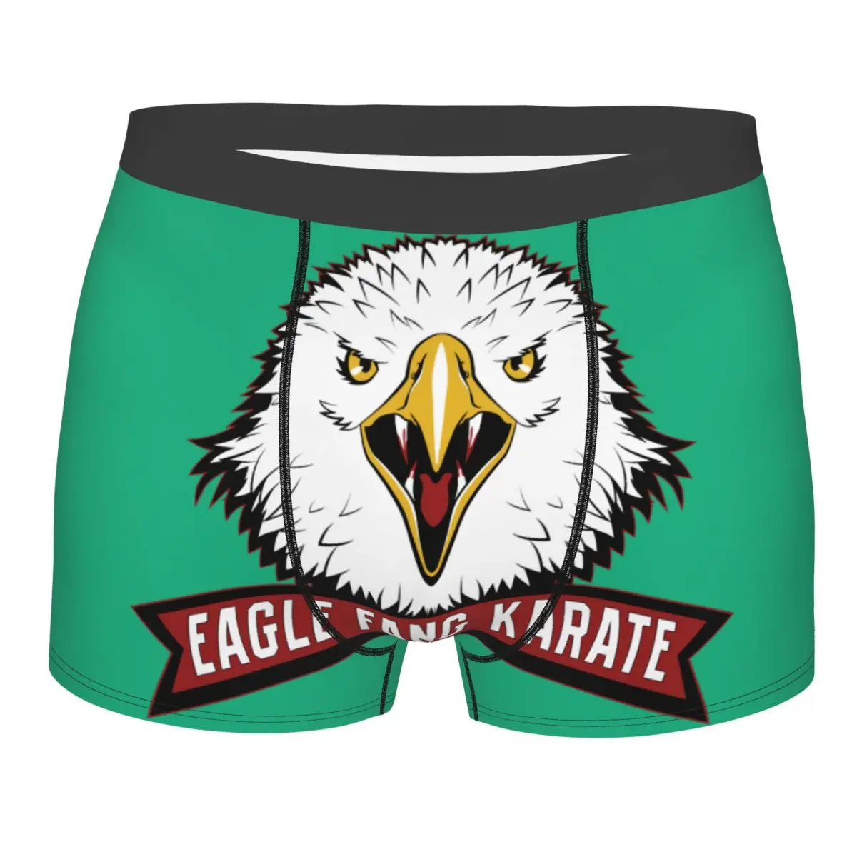 

Custom Eagle Fang Karate Cobra Kai Underwear Men Stretch Classic Tv Movies Boxer Briefs
