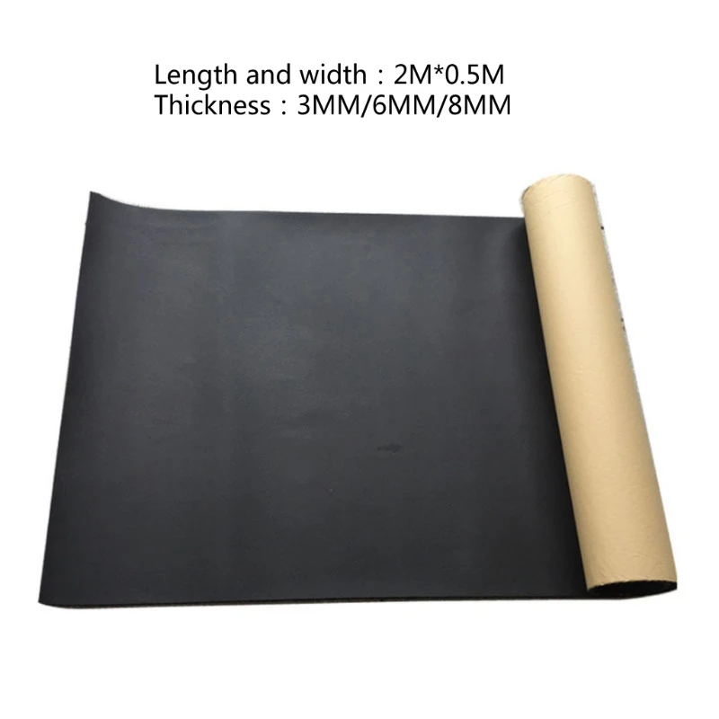 Sound Deadener Heat Shield For Car Firewalls Hood Floor Insulation Mat 50x200cm