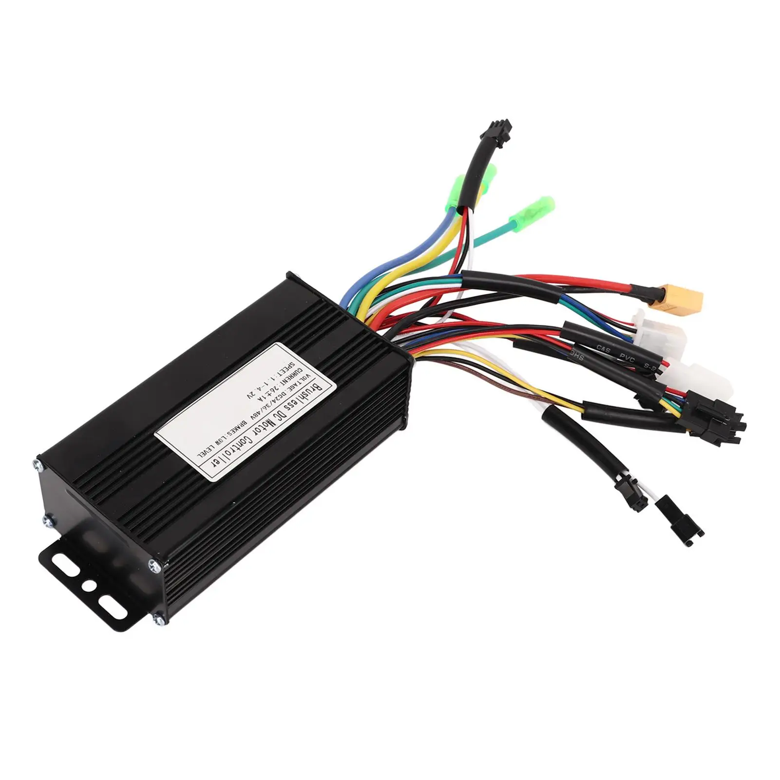 500W 750W Electric Bike Brushless Motor Controller 26A 24V 36V 48V-3 Modes, Thermal Overload Protection