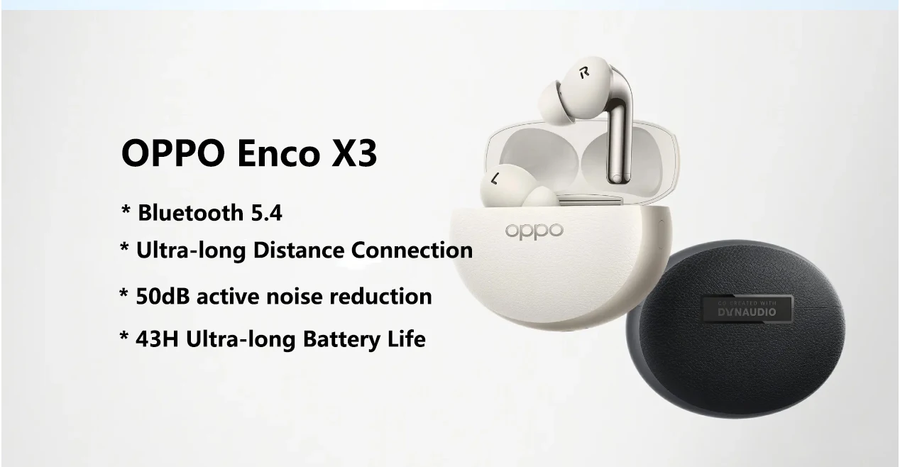 OPPO Enco X3 Беспроводные внутриканальные наушники | AliExpress