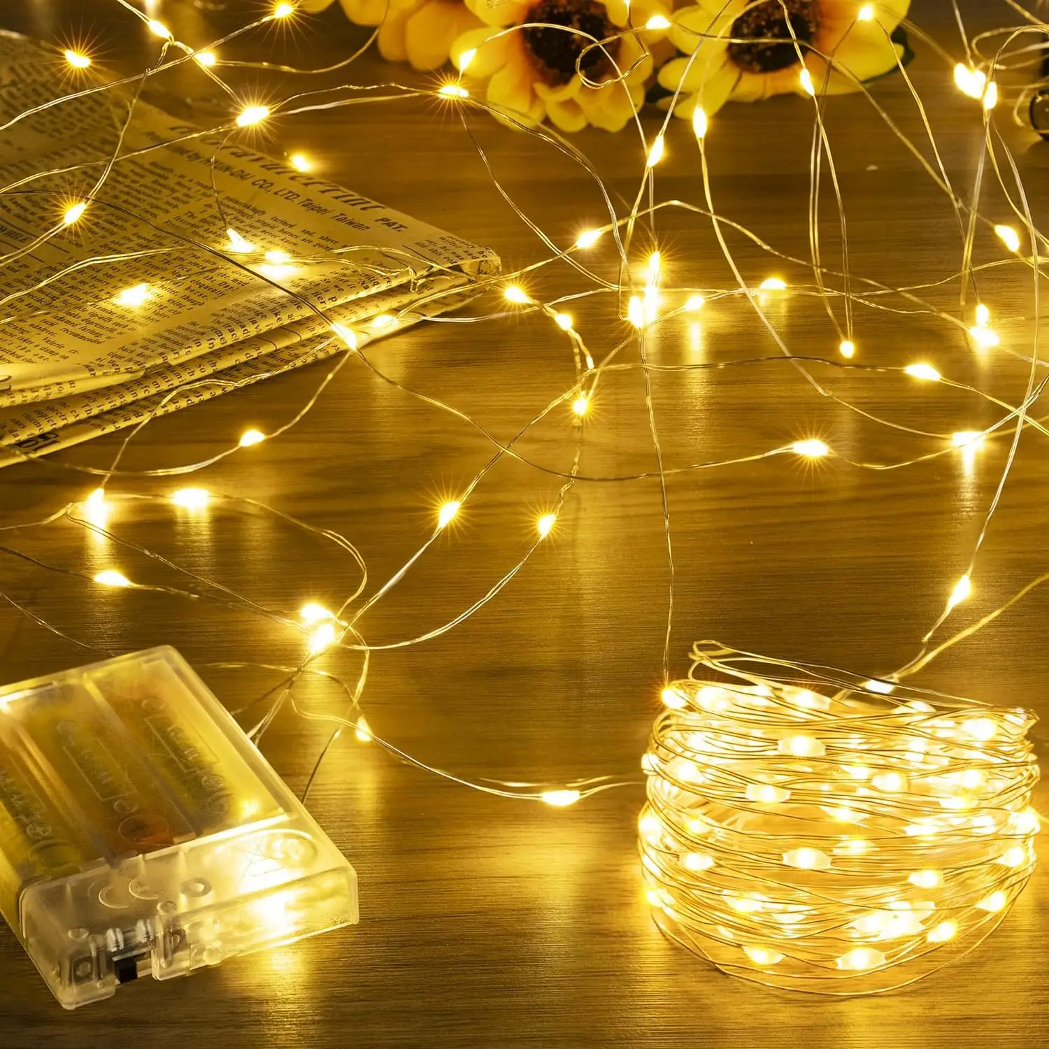 LED String Lights Battery Operated for Wedding & Party Decorations