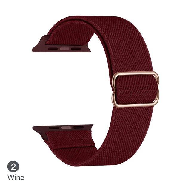 Premium Nylon Solo Loop Watch Strap Bracelet
