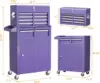 5 Drawer Tool Chest with Wheels, Rolling Tool Chest with Drawers, Tool Storage Organizer Cabinet with Lock&Key for Ga 3
