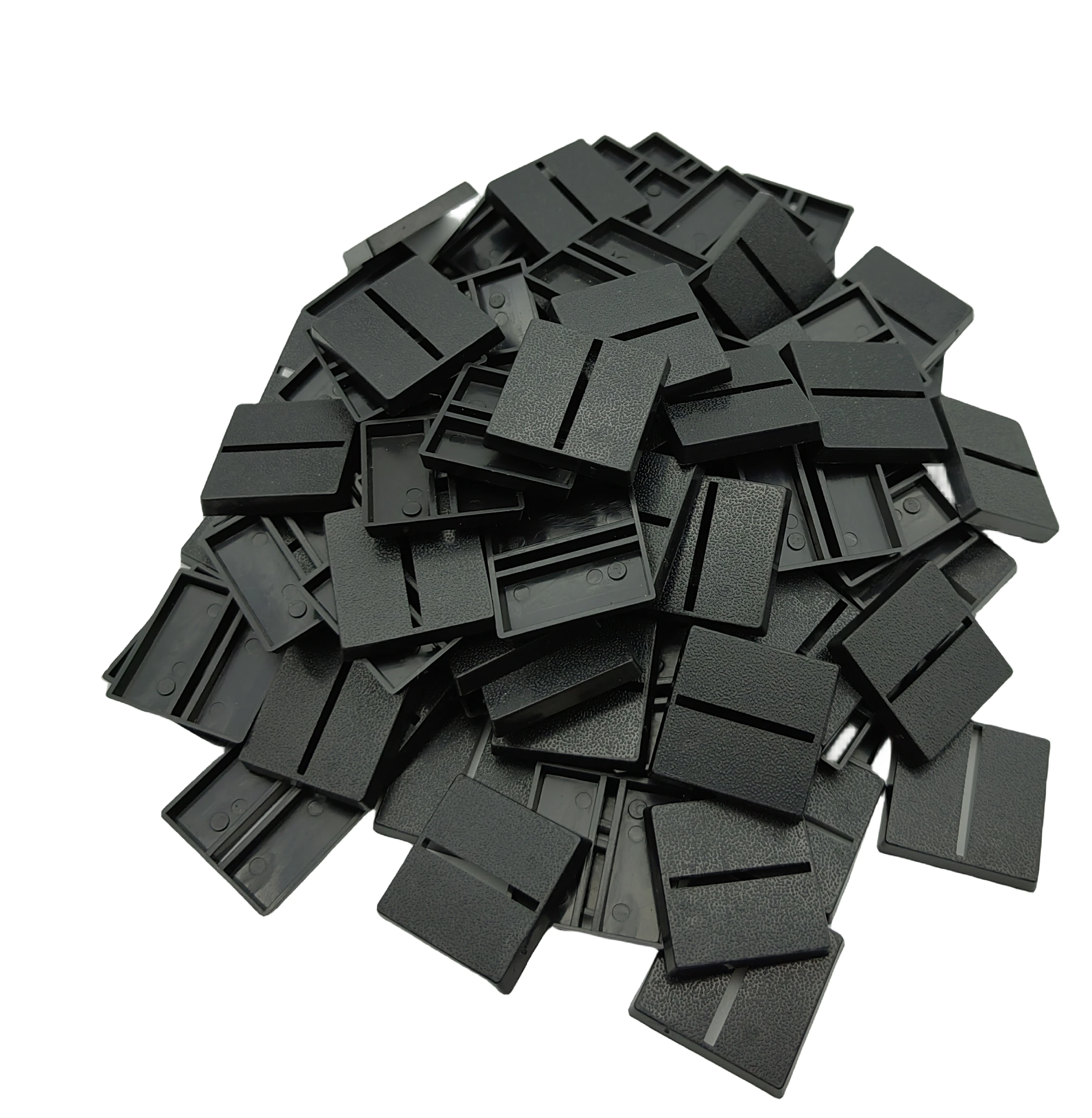 EasyPegs 25mm Textured Plastic Square Bases Or 0.98inch Wargames Table Top Games 100 Count - View #9
