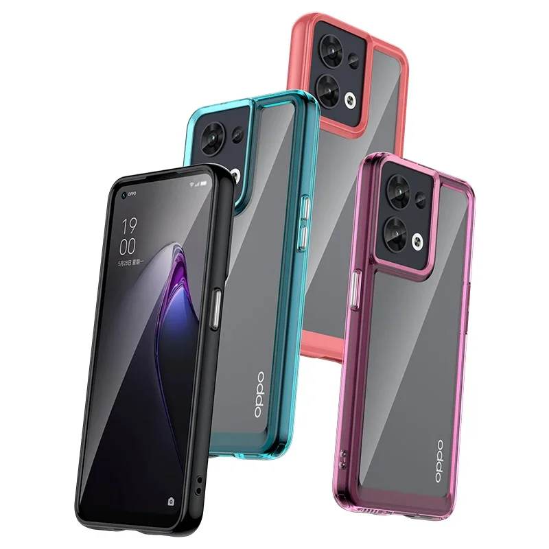 Durable Shockproof Phone Case with TPU Frame and Acrylic Back Cover