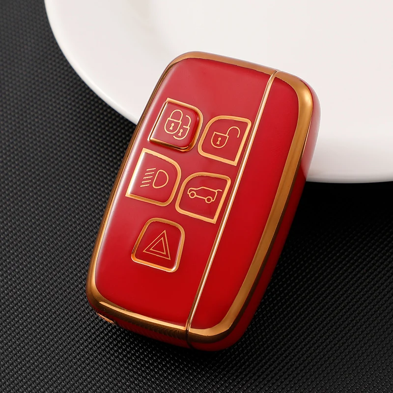 Premium Soft TPU Car Key Case Cover Holder
