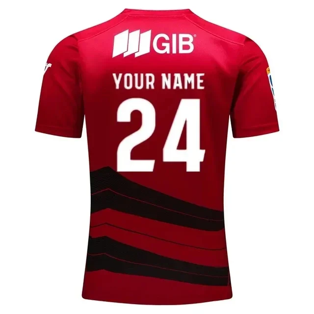 thumbnail image 1 of Nueva llegada Summer Crusaders Super Rugby Home Jersey 2024 Jersey de rugby Jersey de entrenamiento Crusaders para hombre talla S--3XL--5XL, 1 of 5