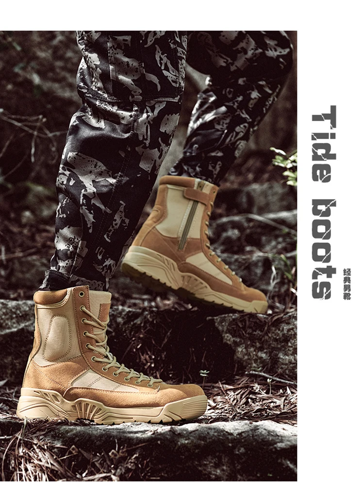 Men Outdoor Boots Work Shoes Motocycle Boots Male Army Boots Men Military Boots Special Force Desert Combat Shoes 13 Sec8b1788c6354b0f966a38e54e651d0aL