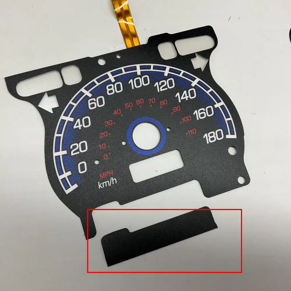 SD Motor EL Glow Gauge Plasma Dial Automatic Transmission for Mitsubish L400 Delica Space Gear Starwagon 1994 2007 motor glow gauge