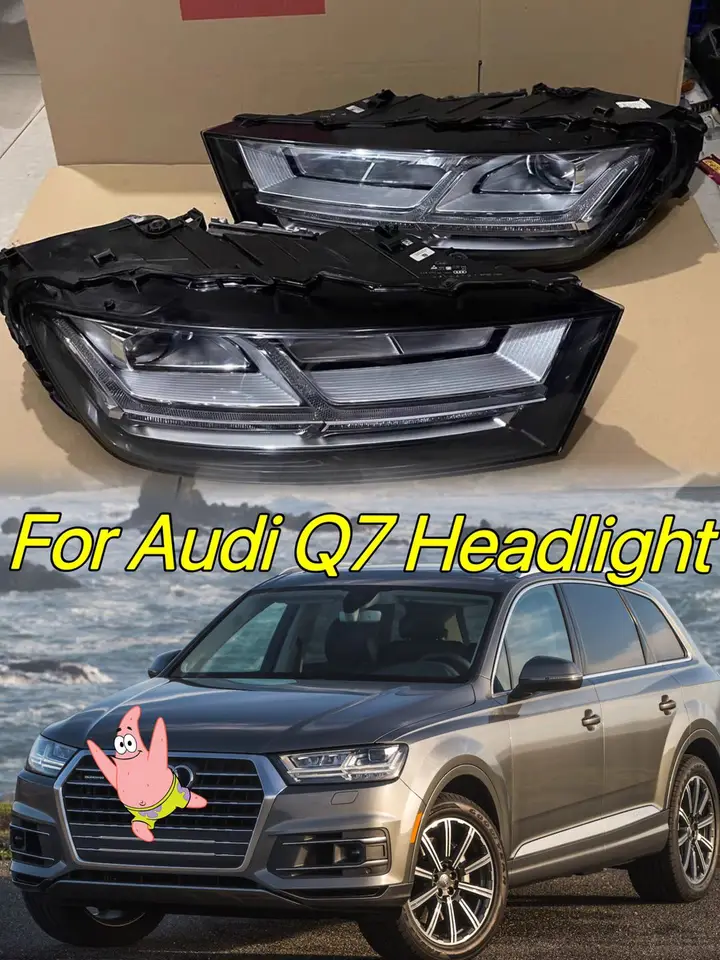 アウディ　Q7 ヘッドライト　左右　HID アウディ AUDI Q7 後期仕様ヘッドライト 2006年〜 ☆AFS対応