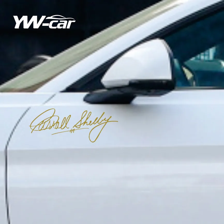 Carroll Shelby Car Interior Body Sticker Decal Per Ford Mustang Ac Corba Accessori Auto