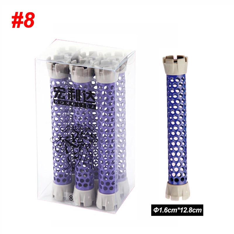 

18pcs/set Extra Long 16mm Aluminum Hair Rollers with Rubberbands Curling Wave Durable Curlers Rods Hair Beauty Styling Tool 1748