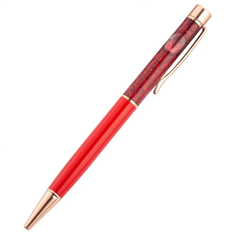 Pen + 10 Refills Gold Foil Metal Ballpoint Pen Personalized Gifts Custom Logo Office Supplies School Student Stationery ballpoint pen multifunction ballpoint pen multifunctional pen ball point pen ballpoint pen refill