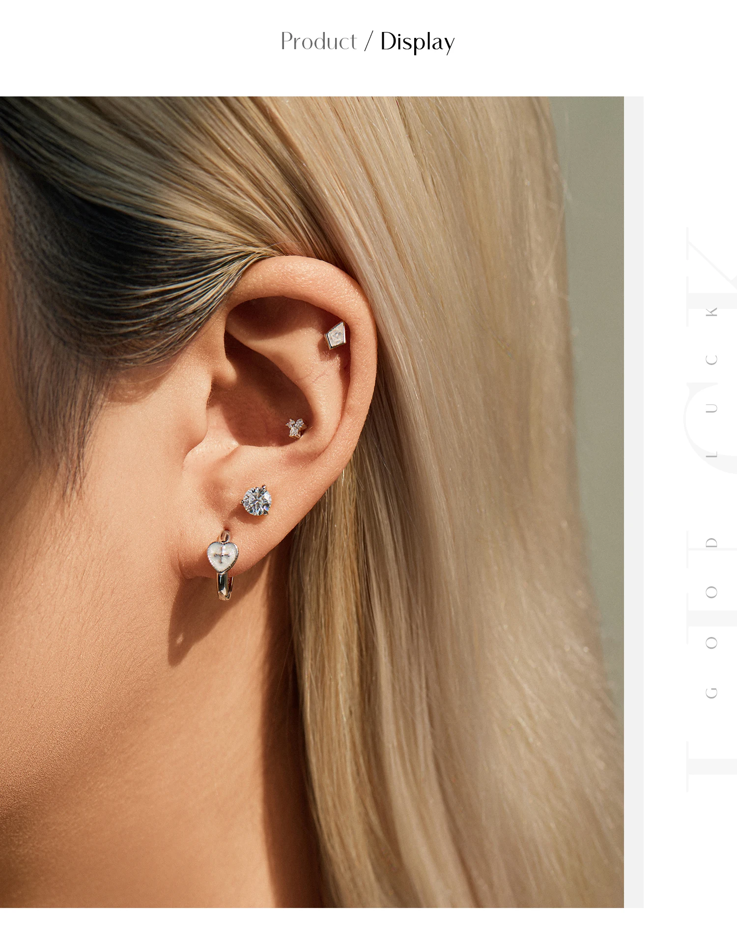 MODIAN Rhombus Moissanit Helix-Ohrringe aus 925er Sterlingsilber, modische Herz-Schraub-Ohrstecker für Damen und Herren, edler Schmuck – Detail 10