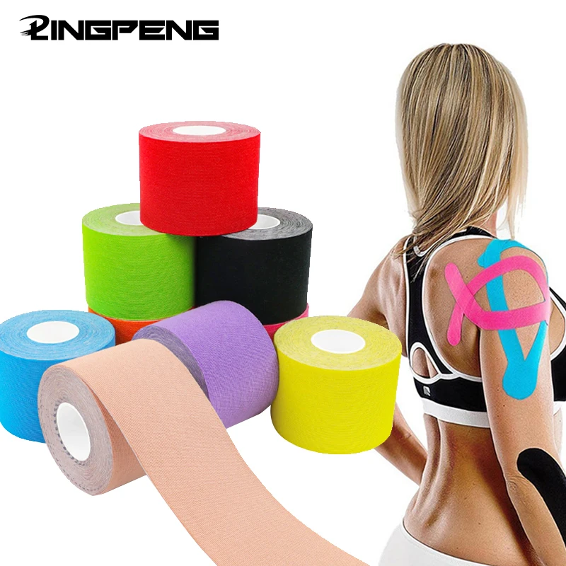 Kinesiology Tape for Therapy Athletes Latex Free Elastic Water