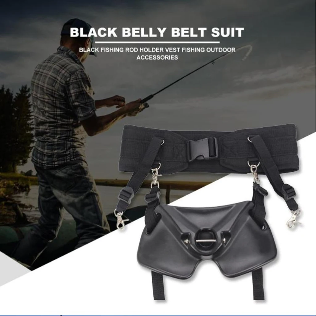 Professional Fishing Fighting Belt Waist Stand-up Rod Holder 10mm -  AliExpress