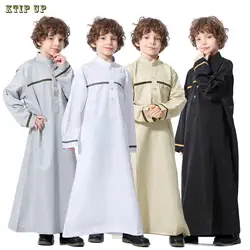 Quality Muslim Abaya Jubba Thobe for Boy, Saudi Arabia, Dubai, Teenagers, Kids Islamic Clothing, Ramadan Costumes, Kaftan