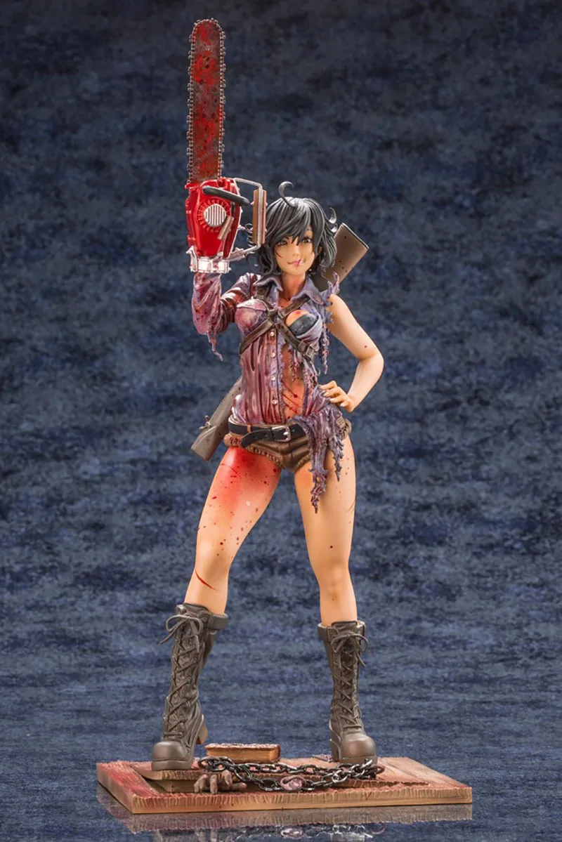 Original Kotobukiya 1/7 HORROR Beauty Girl Ash Williams Figure