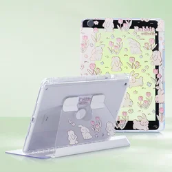 Transparent Protective Tablet Case - Sleek and Durable Cover for iPad Air 11 M3 (Motifs)