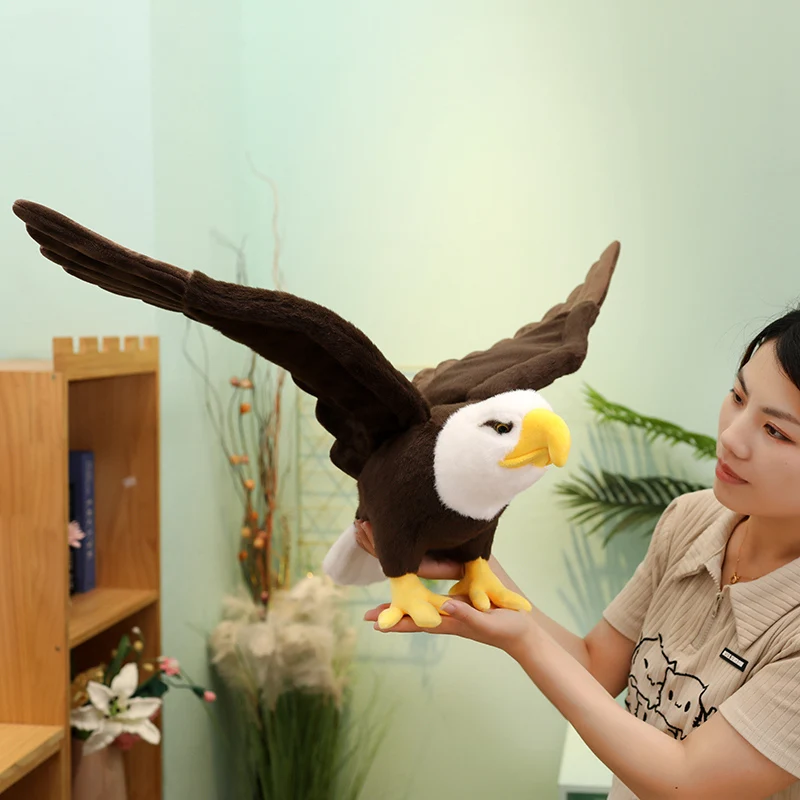 Huismus pluche vogel / speelgoed met authentiek geluid (Wild Republic