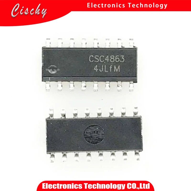 1 шт./лот CSC4863 CS4863 4863 лапками углублением SOP-16 в наличии | Электронные компоненты и