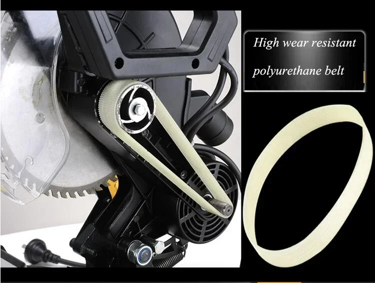 New Aluminum Sawing Machine 1100W Aluminum Cutting Machine Multifunction Belt Saw 10 Inch Wood/Plastic/Aluminum Cutter LY255-01