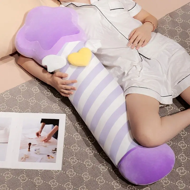Fairy Stick Long Pillow Pillow for Girls Sleeping on the Bed with Legs Pinched Side Pillow for Pregnant Women Pillow for Bedhead 4