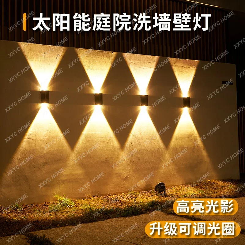 outdoor light waterproof wall washing outdoor spotlight courtyard garden villa balcony wall decoration atmosphere light
