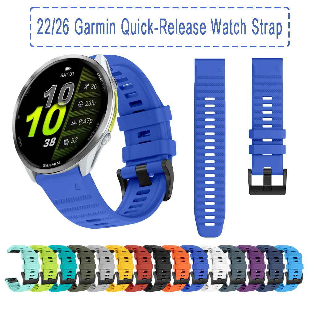 Ultimate Quick Fit Silicone Band - Premium Outdoor Replacement Strap