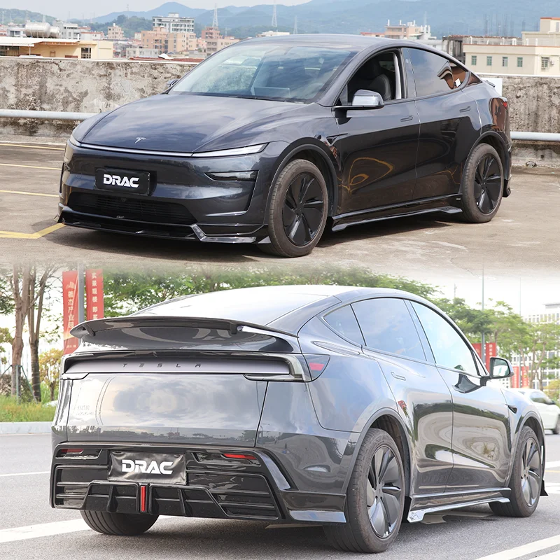 Protections Latérales De Coffre Pour Tesla Model Y 2025-2026 - TPE Noir, Lot De 2 - Remplacement Direct, Facile à Monter - 8