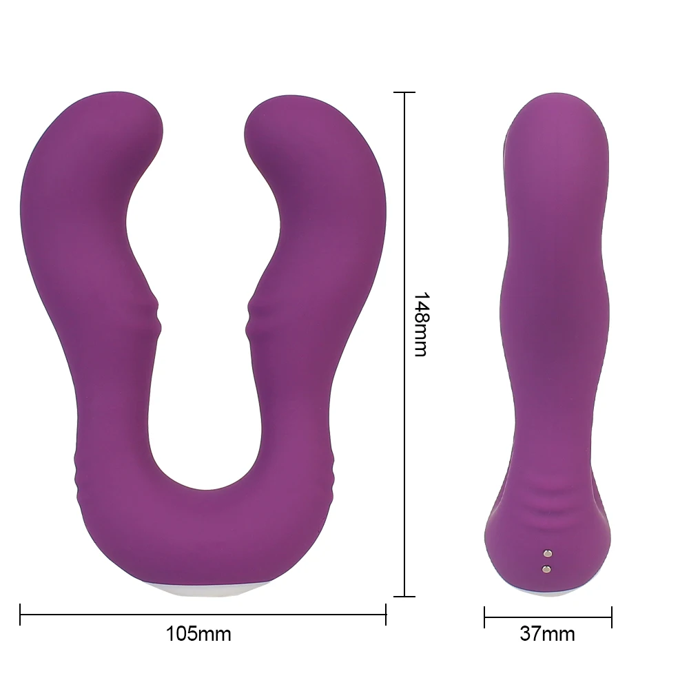 Draadloze clitoris- en tepelstimulator met afstandsbediening_voghion.com