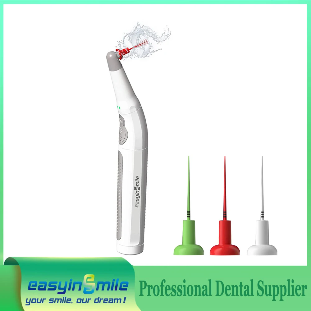Easyinsmile Endo Activator 2A Generazione Dental Sonic Activator Mini Head Root Canal 3D Irrigatore Suggerimenti Per Non Rompere Mai 45 Pezzi