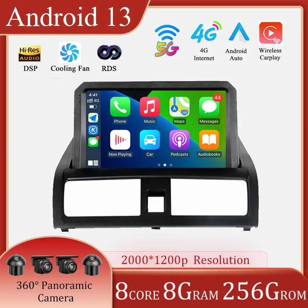 

For Honda Accord 7 2002 2003 - 2007 Android 13 9'' Car Radio Autoradio Multimedia Player GPS Stero Monitor Auto Video Nevigation