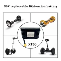 Batterie Rechargeable au Lithium haute capacité 36V 13800mAh 10s2p, véritable pour Scooter électrique auto-équilibré, monocycle HoverBoard 3