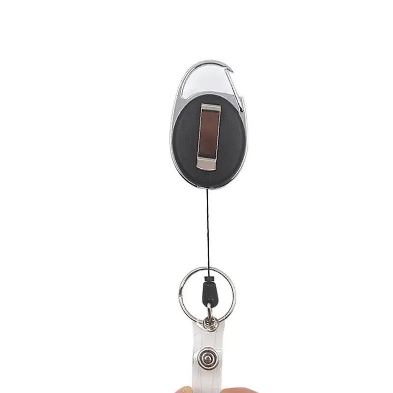 Work Permit Card Set Work Permit Card Set-Rope Retractable Neck Hanging Document Card Set-Chest Tag Access Control Hard Shell Protective