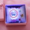 Kid's Luminous Alarm Clock Electronic Multi-function Color Leisure Sports Electronic Watch Student Watch Send Bracelet