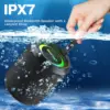 Ohayo X3 Portable Bluetooth Speaker, BT5.3 Wireless Speaker 40W Bass Diaphragms with Multi RGB Light, IPX7 Waterproof,TF & AUX 3